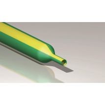 Cimco Schrumpfschlauch 19,0/9,0mm 181646 5,0m 2:1 Box dünnwandig grün/gelb