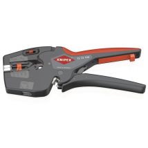 Knipex Elektriker-Multiwerkzeug NexStrip Schneiden,Abisolieren,Crimpen 1272190SB