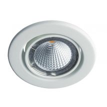 RUTEC Einbaustrahler weiss matt R55051-M schwenkbar DA68mm f.LM 50mm