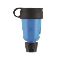 ABL Hightech Kupplung SCHUKO 100000082 Elamid blau Manschette/Deckel IP44