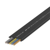 WIEL Flachleitung LSHF 5G16 PodisCon schwarz - Meterware - 00.771.0307.1