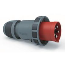 Bals Stecker 125A 5p 400V 6h IP67 2199-1 Schraubklemme Bajonettring gummiert