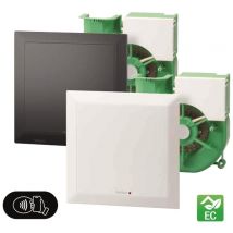 Helios Einrohr-Lüftungssystem mit EC-Motoren ELS NFC black 40781