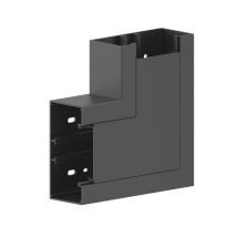 GGK BR 60x130/80-FWGGK BR 60x130/80-FW Flachwinkel BR 60x130/80-9005 PVC 18351