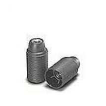 VOSS Iso-Fassung E14 schwarz 102251 Aussengewinde, Gewinde M10X1