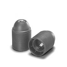 VOSS Iso-Fassung E27 schwarz 102050 Aussengew., Gewinde M10X1 52900 01 090