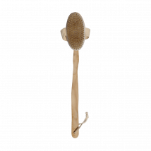 Sworth Houten Badborstel Rugscrubber - Rugwasser met Paardenhaar