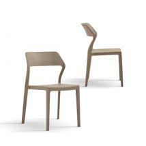 4 sedie da giardino tortora Tortora, ZZNLF6061