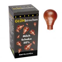 Glühbirnchen – Milchschoko 50% (130g)