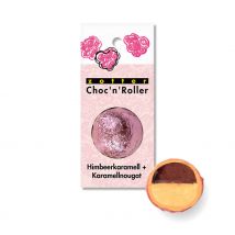 Choc 'n' Roller Himbeerkaramell + Karamellnougat (14,5g)