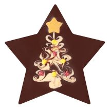 Stern mit Tannenbaum