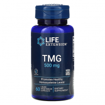 Wsparcie Wątroby Betaina Life Extension TMG 500mg 60vkaps