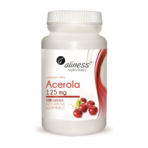 Wsparcie Odporności Jagody Aceroli Aliness Acerola 125mg 120tab