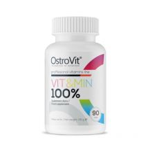 Witaminy i Minerały Kompleks Ostrovit 100% Vit&min 90tab