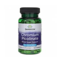 Minerały Chrom Swanson Chromium Picolinate 200mg 100kaps
