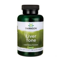 Wsparcie Wątroby Kompleks Swanson Tone Liver Detox Formuła 120vkaps