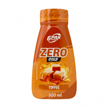 Sos bez kalorii Słodki 6PAK Zero Syrup 500ml Toffi
