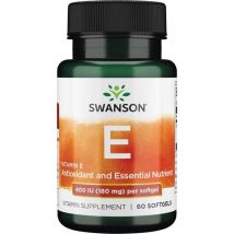 Witaminy E Swanson Vitamin E 400IU 60softgels
