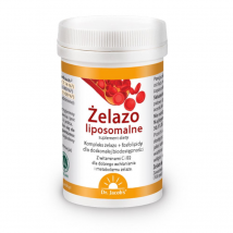 Minerały Żelazo Dr. Jacob's Żelazo Liposomalne 50g