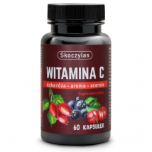 Witamina C Skoczylas Witamina C Trio Dzika Róża Aronia 60kaps