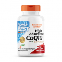 Zdrowe Serce Koenzym Q10 Doctor's Best High Absorption CoQ10 BioPerine 200mg 60vsofgel