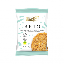 Zdrowa Żywność Ciastka Frank&Oli Keto Ciastko Kokos & Orzech Nerkowca 50g