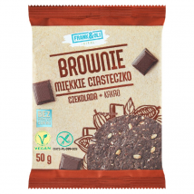 Zdrowa Żywność Ciastka Frank&Oli Brownie Miękkie Ciasteczko 50g