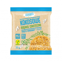Zdrowa Żywność Ciastka Frank&Oli Miękkie Ciasteczko Kokosowe z Migdałem 50g