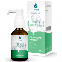 Wsparcie Odporności Olej z Oregano Avitale Olej z Oregano, 90% Karwakrolu 30ml