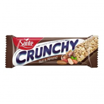 Baton Węglowodanowy Owsiany Sante Baton Crunchy w Czekoladzie 40g Orzechowo-Migdałowy