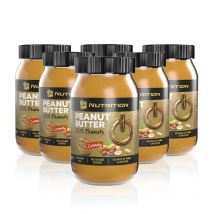 Zestaw Masło Orzechowe Go On Nutrition Peanut Butter Crunchy 900g x6