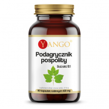 Wsparcie Wątroby Podagrycznik Yango Podagrycznik Pospolity Ekstrakt 90vkaps