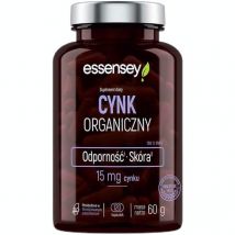 Minerały Cynk Essensey Cynk Organiczny 120kaps