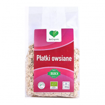 Zdrowa Żywność Płatki Owsiane BeOrganic Płatki Owsiane 300g