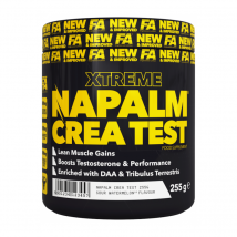 Męska Kondycja Kreatyna Fitness Authority Napalm Crea Test 255g