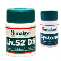 Zestaw Wsparcie Nerek i Wątroby Himalaya Cystone+ Liv52 DS 60tab/100tab