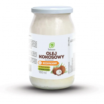 Zdrowa Żywność Olej Kokosowy Intenson Olej Kokosowy Rafinowany 900g