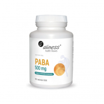 Antyoksydanty PABA Aliness PABA 500mg 100vkaps