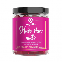 Wsparcie Włosów, Skóry, Paznokci Kompleks MyVita Hair Skin Nails 60chewables