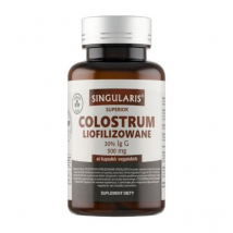 Wsparcie Odporności Kolostrum Singularis Kolostrum Liofilizowane 500mg 60kaps