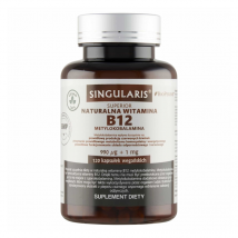 Witaminy i Minerały Singularis Witamina B12 + Bioperin 120kaps