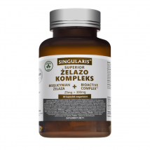 Minerały Singularis Żelazo Kompleks Bioactive 90kaps