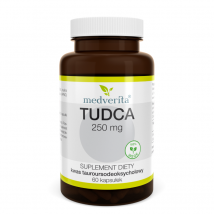 Wsparcie Wątroby Kwas Tauroursodeoksycholowy MEDVERITA Tudca 250mg 60kaps