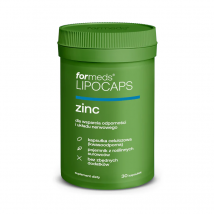 Minerały Cynk Formeds Lipocaps Zinc 30kaps