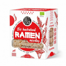 Zdrowa Żywność Makarony Diet-Food Makaron Gryczany Soba Ramen 100% Bio 280g