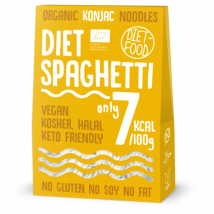 Zdrowa żywność Makarony Diet-Food Makaron Shirataki Konjac Spaghetti Bio 300g
