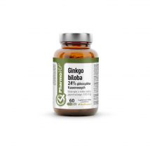 Wsparcie Układu Naczyniowego Pharmovit Ginkgo biloba 24% glikozydów 60kaps