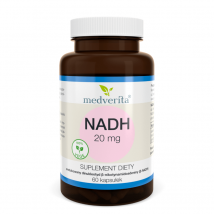 Suplement Energetyczny NADH Medverita NADH 20mg 60kaps