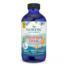 Kwasy Tłuszczowe Omega Nordic Naturals Children's DHA 237ml 237ml Truskawkowy