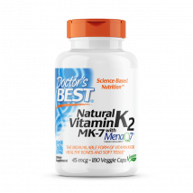 Witaminy K2 Doctor's Best Natural Vitamin K2 MK7 with MenaQ7 45mcg 180kaps